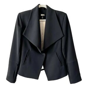 Greylin for An-thropologie
draped Black blazer Women's Size XS‎